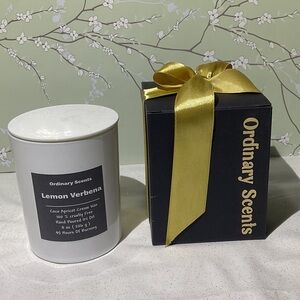 Lemon Verbena Candle - White
